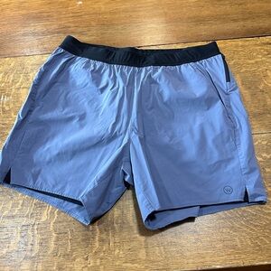 Whoop Men's Training Shorts Sz XXL‎  in a light blue/airforce blue color.